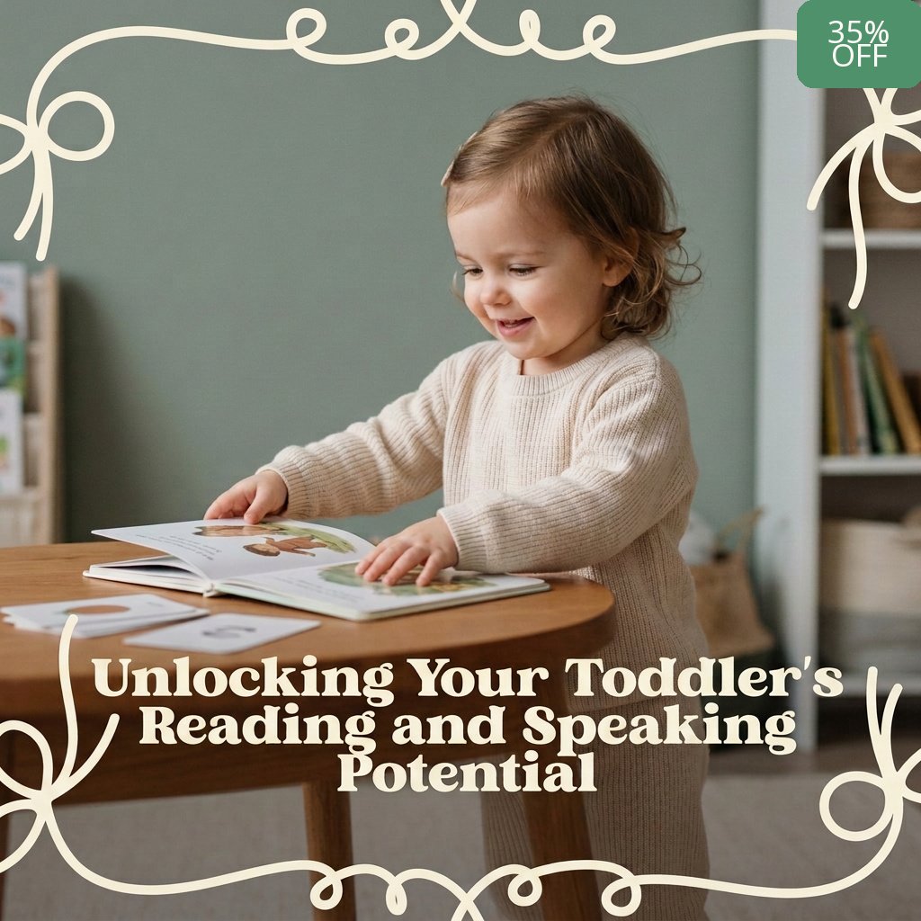 Unlocking Your Toddler’s Reading and Speaking Potential – A Practical Ebook for Building Healthy Toddler Reading and Talking Habits