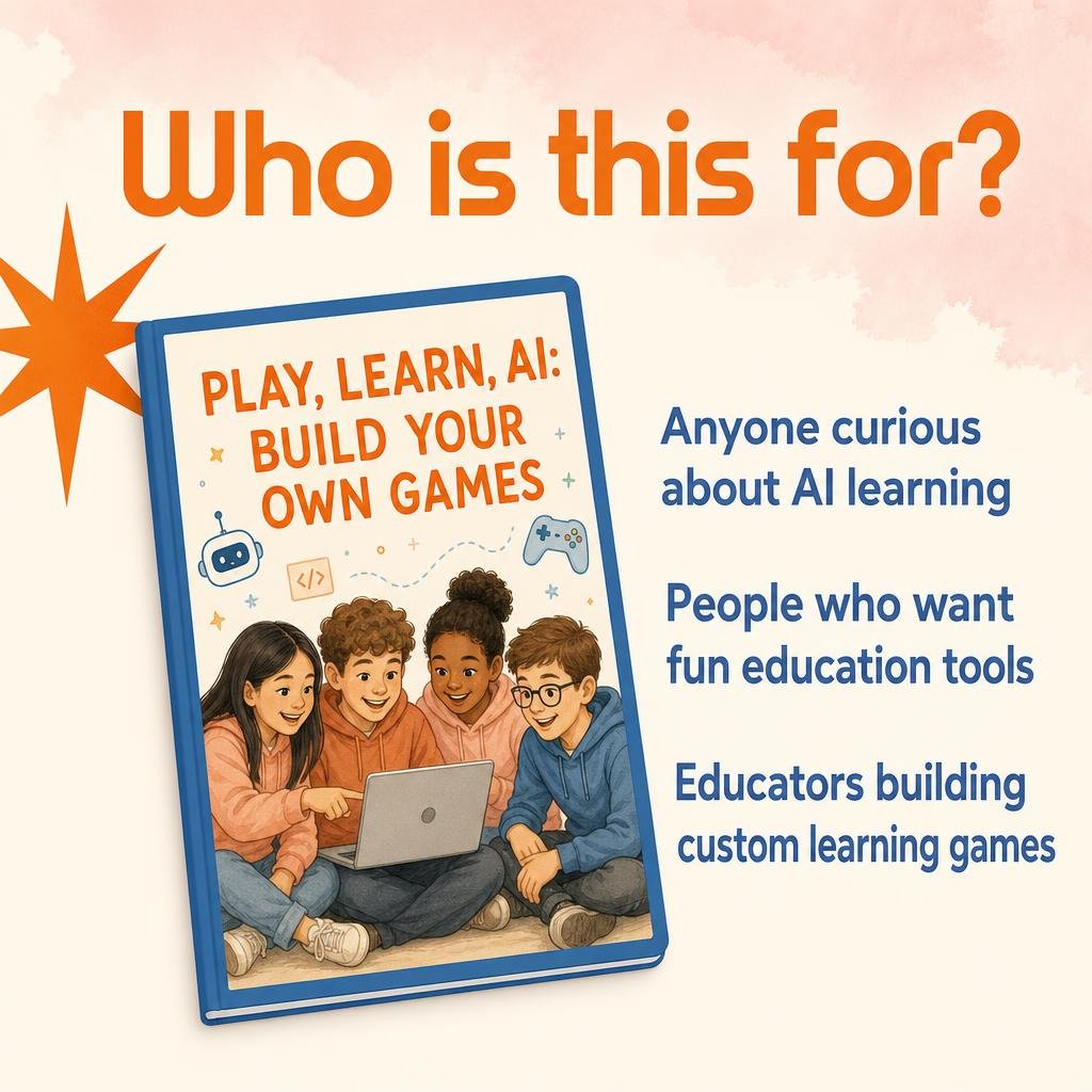 Play, Learn, AI: Build Your Own Games | Digital Guide on How to Make Custom Learning Games with AI | Educational Game Design eBook for Teachers, Creators & Innovators - Image 4
