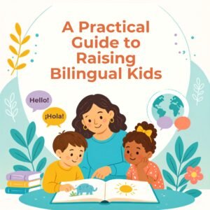 A Practical Guide to Raising Bilingual Kids | eBook for Parents | Tips for Raising Bilingual Kids | Digital Download Parenting Resource