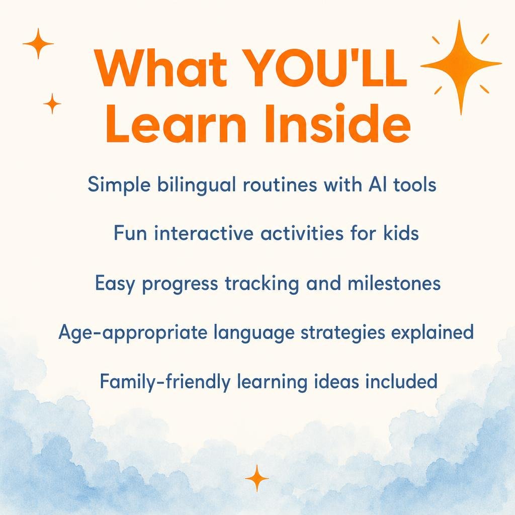 A Practical Guide to Raising Bilingual Kids | eBook for Parents | Tips for Raising Bilingual Kids | Digital Download Parenting Resource - Image 3