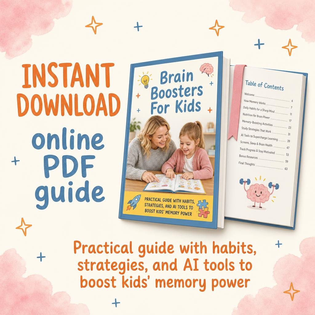 Brain Boosters for Kids | Guide with Tips for Boosting Memory in Kids, Fun Learning Strategies, and AI Tools - Image 2